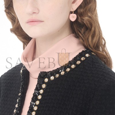 VALENTINO COEUR ROYAL METAL AND ENAMEL EARRINGS 8W2J0BJ5MJP_MXS VALENTINO COEUR ROYAL METAL AND ENAMEL EARRINGS 8W2J0BJ5MJP_MXS